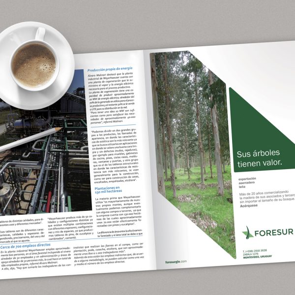 Aviso revista Forestal / ARU